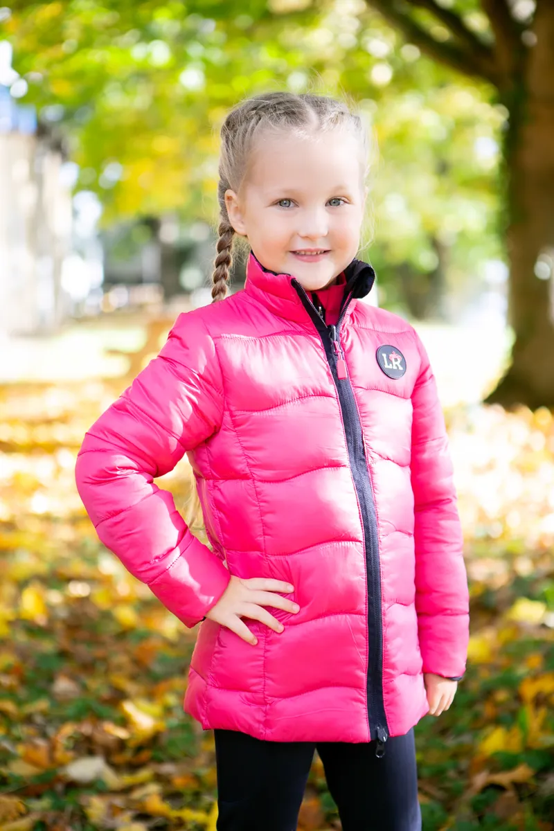 Analise Reversible Padded Jacket by Little Rider - Navy/Pink-4